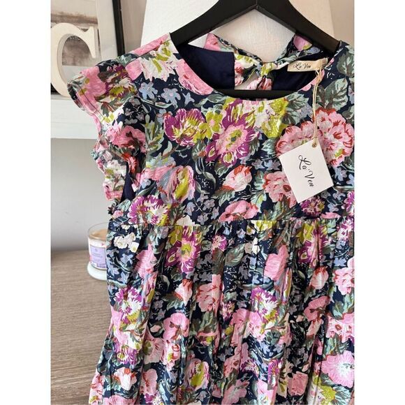 La’ Ven NWT Floral Mini Dress Size XSmall - Picture 5 of 13